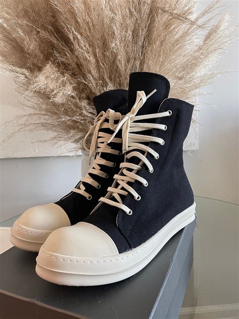 rick owens fake shoes|rick owens ramones size 9.